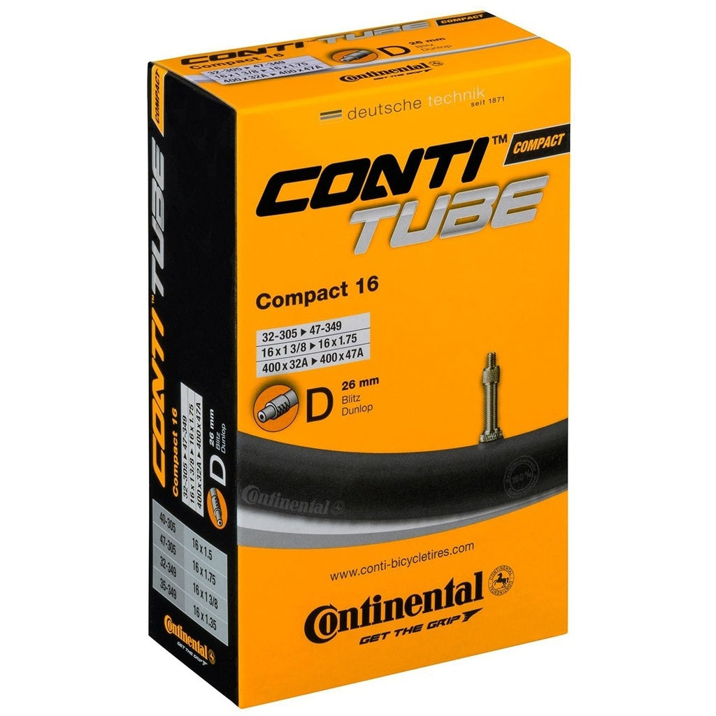 Continental Sisärengas 16" 32/47-305/349, pikaventtiili 26