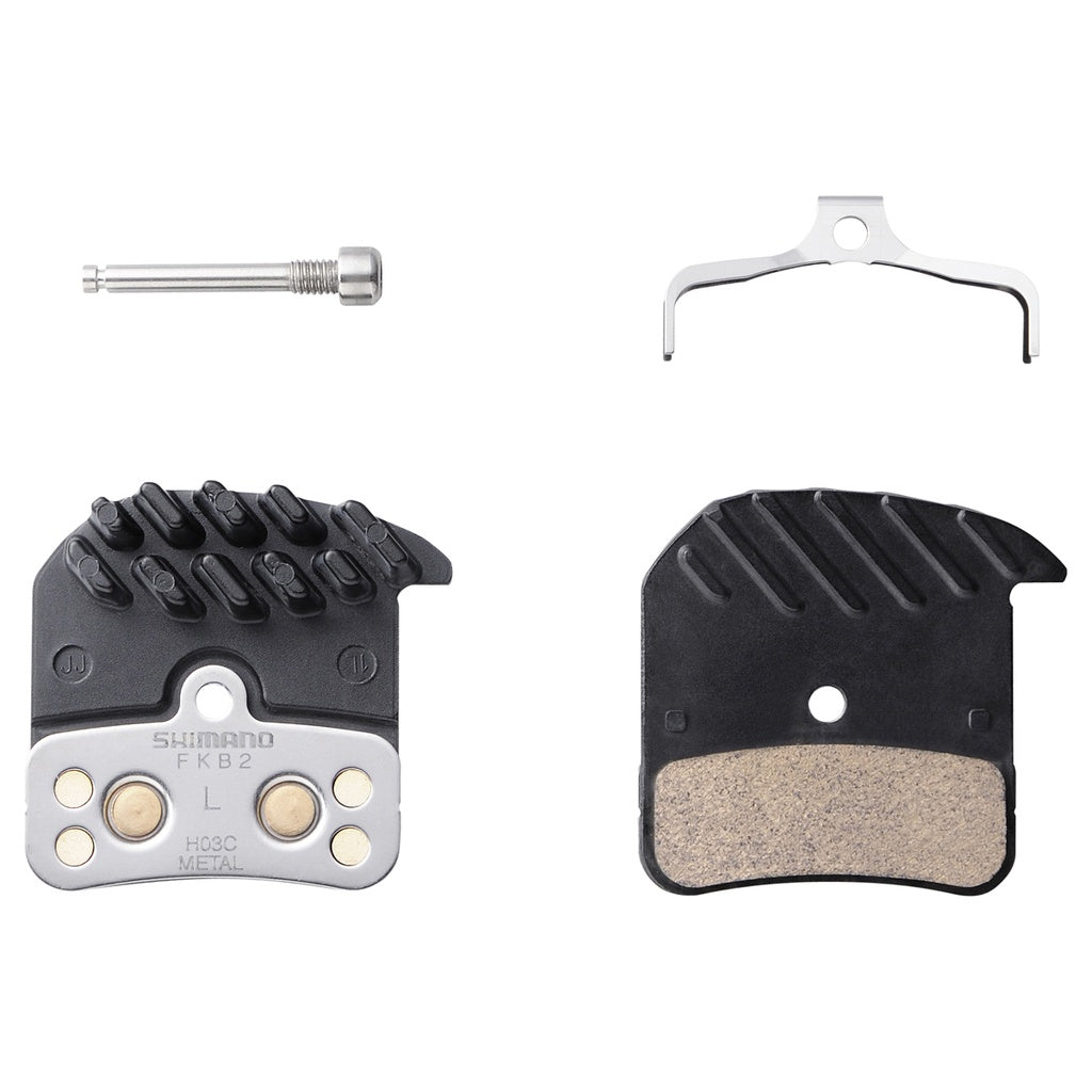 Shimano Saint H03C jarrupalat metal, BR-M820, jäähdytysrivat