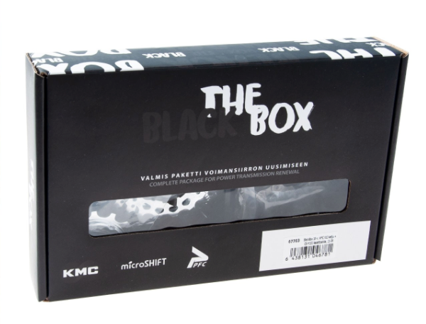 BlackBox 7-v: KMC Z8 ketju + CS-H071 kasettipakka, 12-28