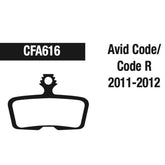EBC CFA616HH Avid Code 2011/12 Kulta
